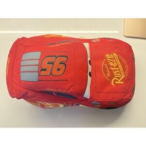 Disney Pixar Cars Lightning McQueen Plush Pillow 17" Lightyear Red #95 Hornet